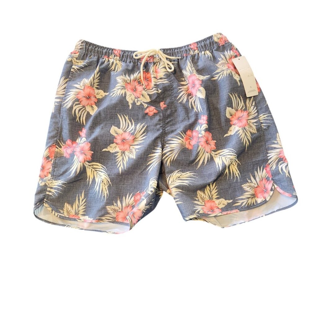 Catalina Swimwear Swim Trunks Hawaiian Board Shorts Lined Men’s Size XL‎ NEW NWT